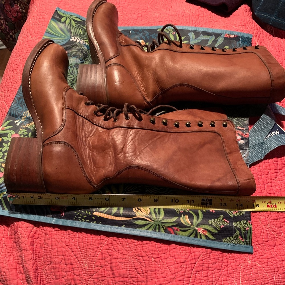Frye Campus Lace-up Boots Size 9-1/2 Ladies